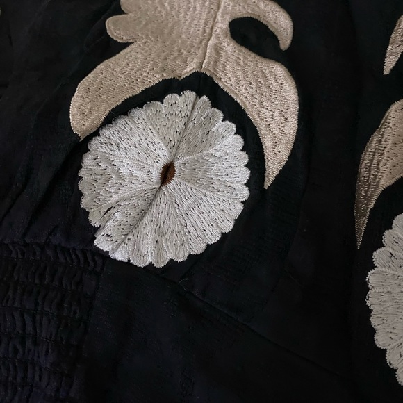 By Anthropologie Embroidered Halter Midi Dress - Picture 7 of 7